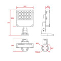 AT1-L02C-048C-AC-220V Hot selling ip66 light tower floodlight 100w for outdoor using